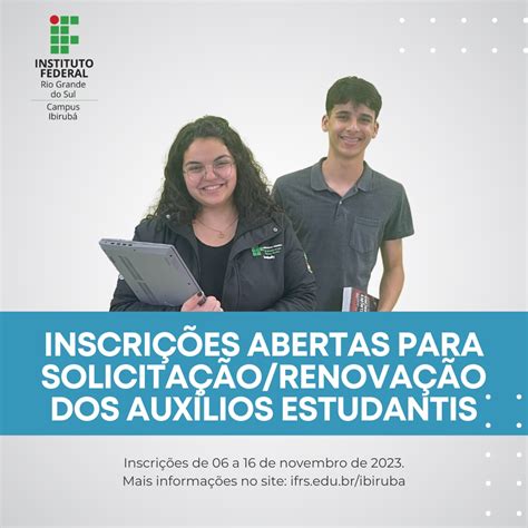 Extrema promoverá período de cadastro de auxílios estudantis .